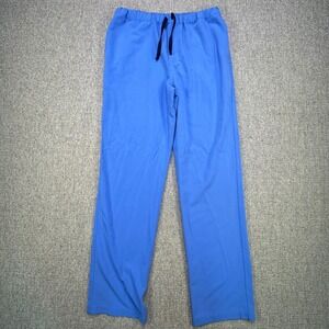 FIGS Pisco Scrub Pants Mens Large Tall Blue FIONx Medical Scrubs FM4500T